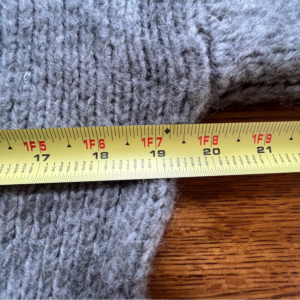 ⭐️ Urban Outfitters Gemma Cozy Gray Turtleneck Cocoon Sweater EXTRA SMALL XS - Picture 8 of 10